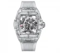 スピリットHUBLOTスーパーコピー時計トゥールビヨン サファイア645.JX.5120.RT (1)