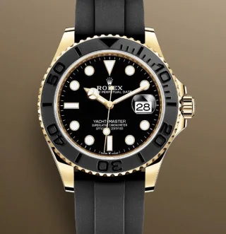 ロレックス18 ct イエローゴールドヨットマスターコピー 226658