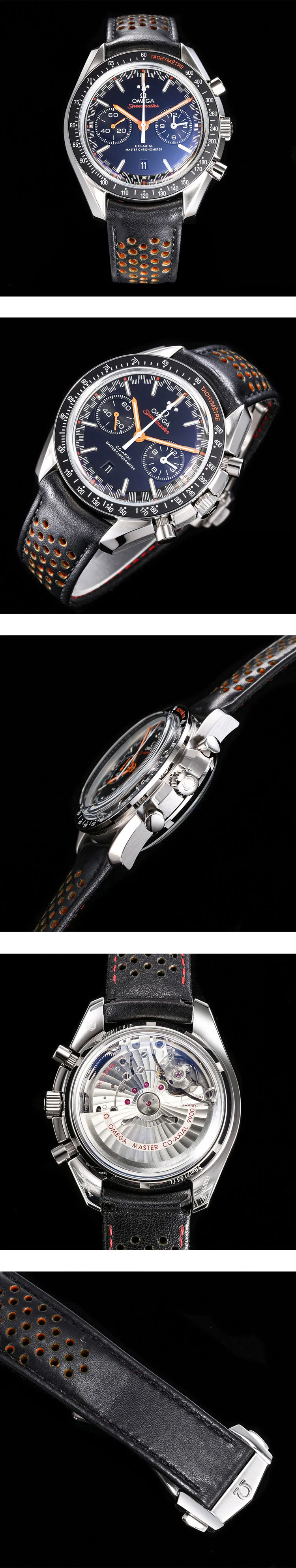 OMEGAオメガコピーブラック時計329.32.44.51.01.001 スピードマスター レーシング マスター クロノメーター BBT新品