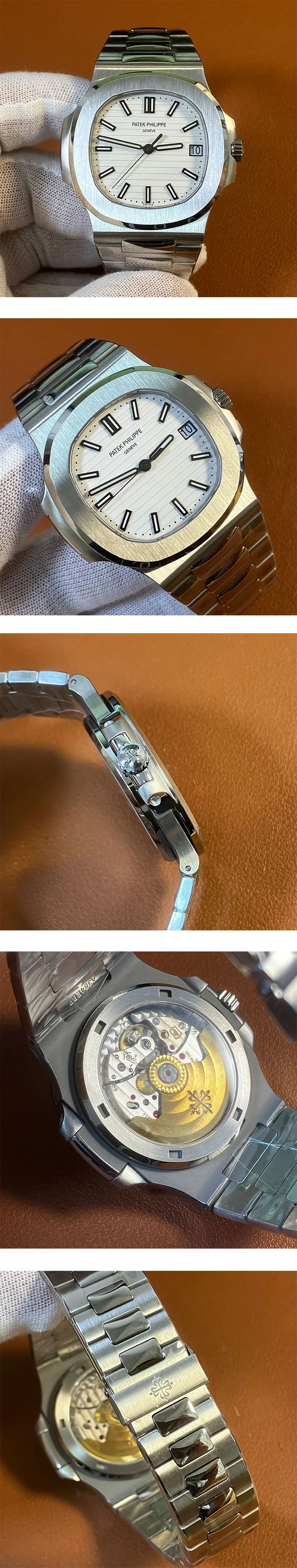 人気パテックフィリップコピー ノーチラス 5711/1A-011 ホワイト 【PPF工場出品】