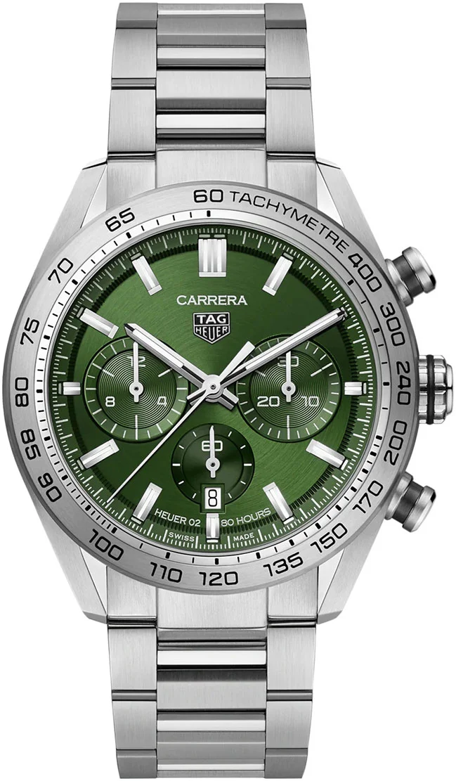 人気のブランドコピータグ・ホイヤー カレラ キャリバーホイヤー02 スポーツクロノグラフ 44mm CBN2A10.BA0643