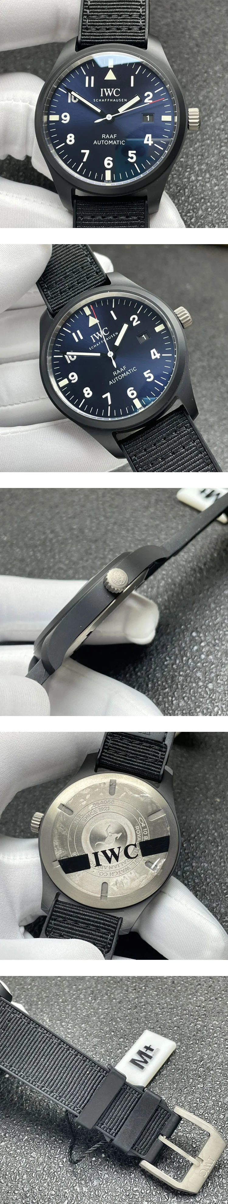 IWCスーパーコピー時計 パイロットウォッチ マーク15 ブラックセラミック IW14355