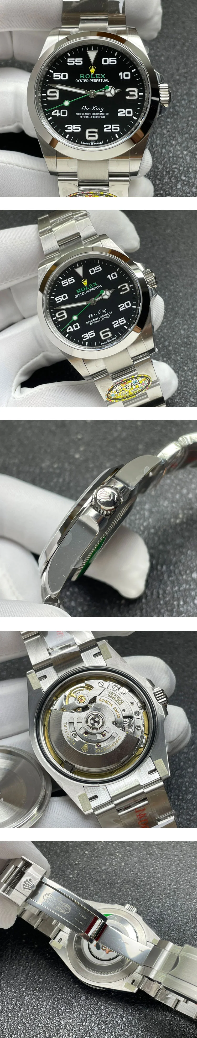 CLEAN新品ロレックススーパーコピー時計 40mm エアキング Cal.3230搭載! M126900-0001