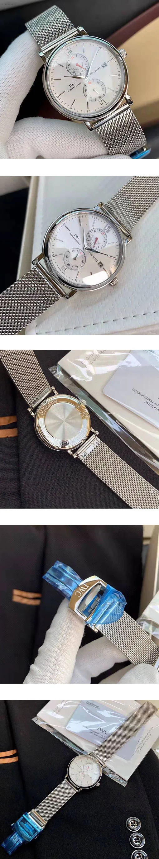 IWCスーパーコピー時計 ポートフィノ デュアルタイム IW361001