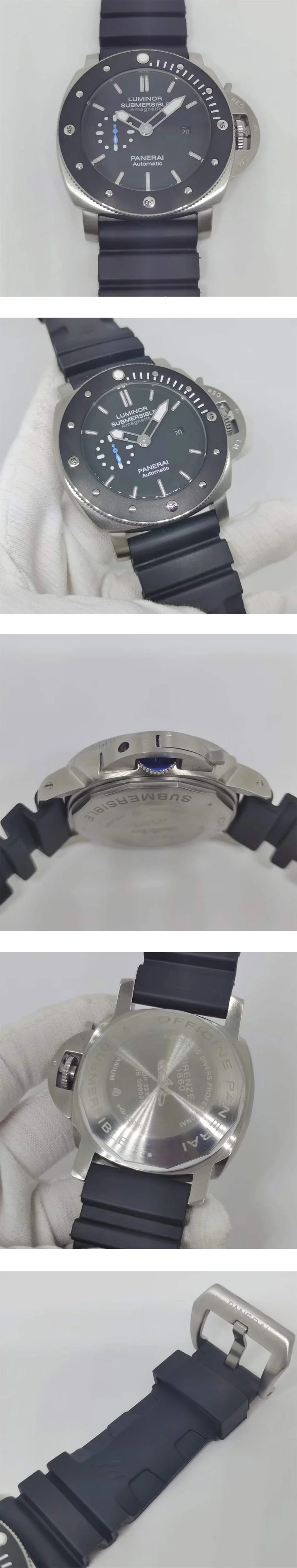 人気のブランドパネライ激安 サブマーシブル 1950 アマグネティック チタニオ 47mm PAM01389