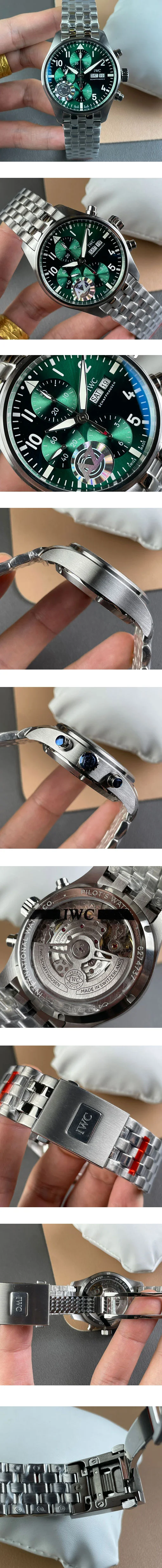 【AZ工場】最高級IWCコピー時計 パイロット・ウォッチ・クロノグラフ ムーブメント搭載!IW388104