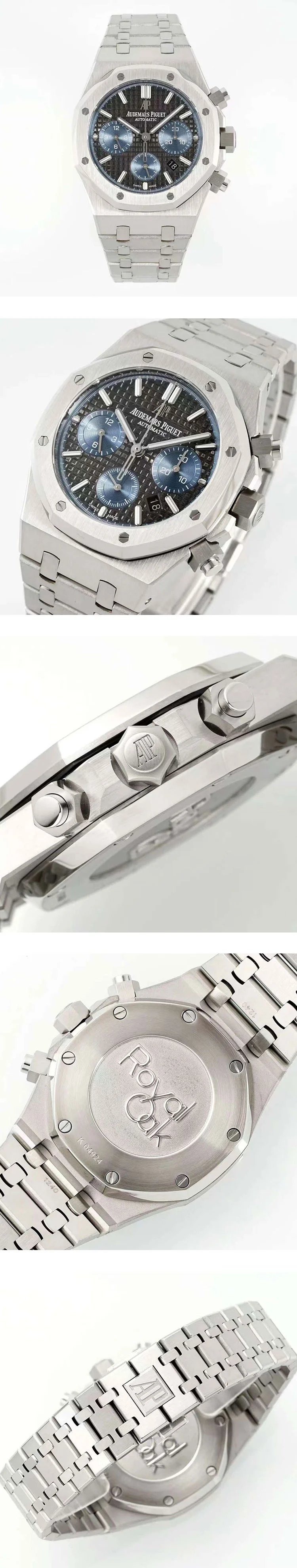 新作オーデマピゲコピー時計n級 ロイヤルオーク41mm クロノグラフ 26331.OO.1220IP.01