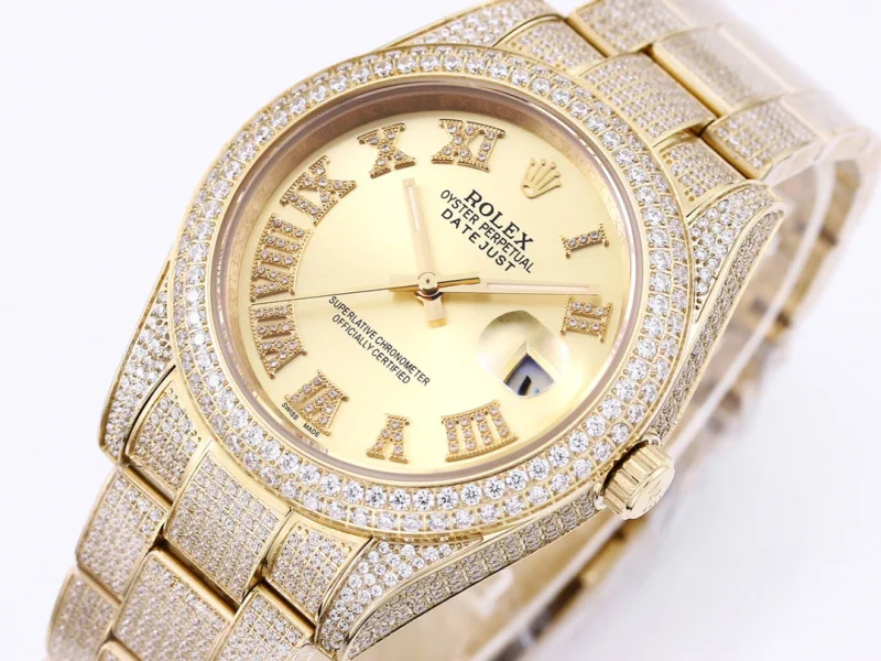 ROLEX ゴールド オイスター パーペチュアル デイトジャストコピー時計n級 105663[4]