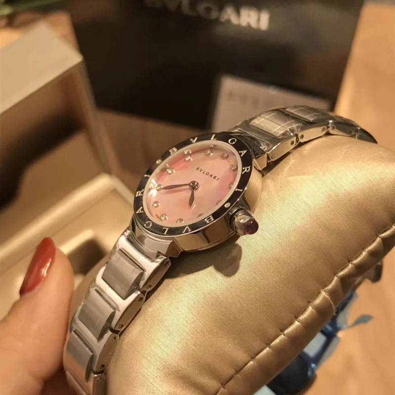 ブランドスーパーコピー腕時計ブルガリ ホワイト マザー オブ パール ダイヤル レディース シリーズ 1527863[4]