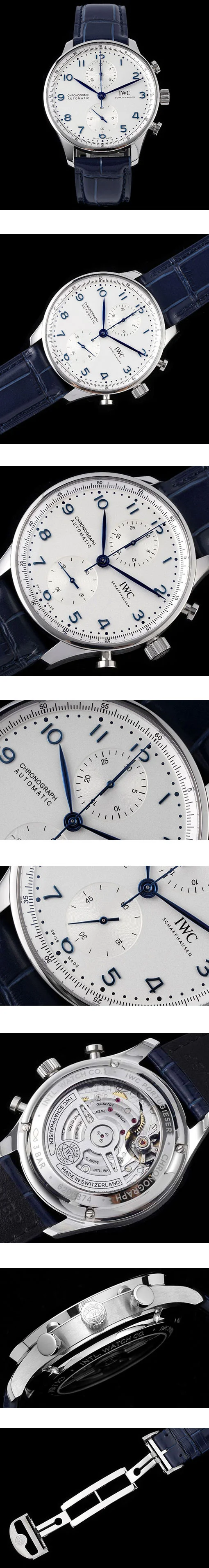 IWC ポルトギーゼクロノスーパーコピー 69355ムーブメント搭載! IW371605