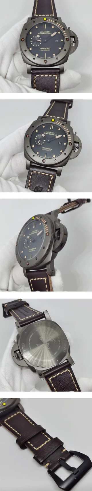 新品 パネライスーパーコピー時計PAM00508 サブマーシブル 1950 3DAYS チェラミカ