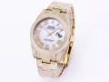 ROLEX ゴールド オイスター パーペチュアル デイトジャストコピー時計n級 105663 (2)