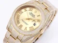 ROLEX ゴールド オイスター パーペチュアル デイトジャストコピー時計n級 105663 (5)