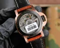 パネライブランドスーパーコピー腕時計 カーブコートガラス全自動機械 PAM30256 (9)