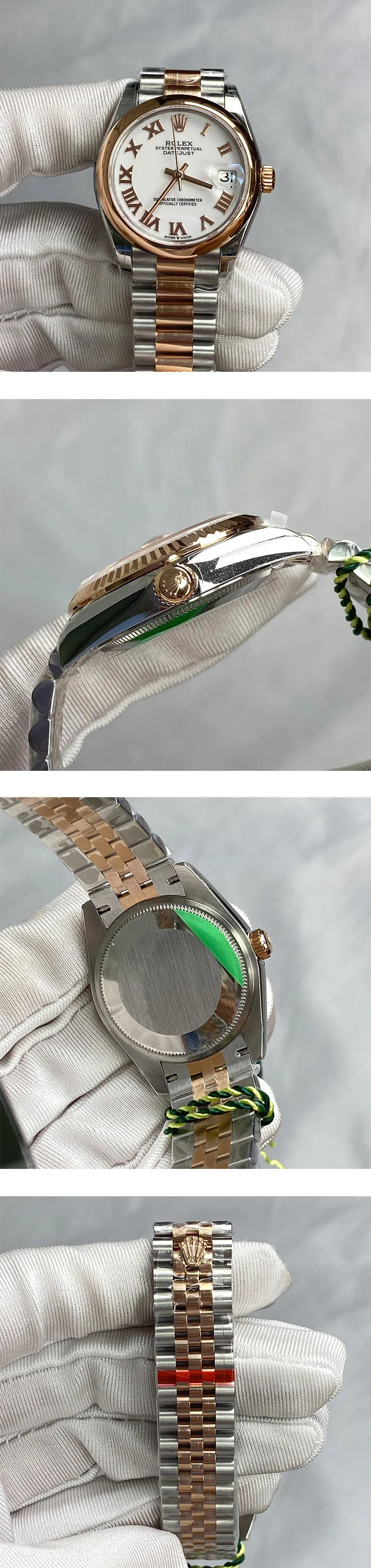 n級ROLEXコピーシリーズ デイトジャスト 31mm シルバーホワイト M278241-0002