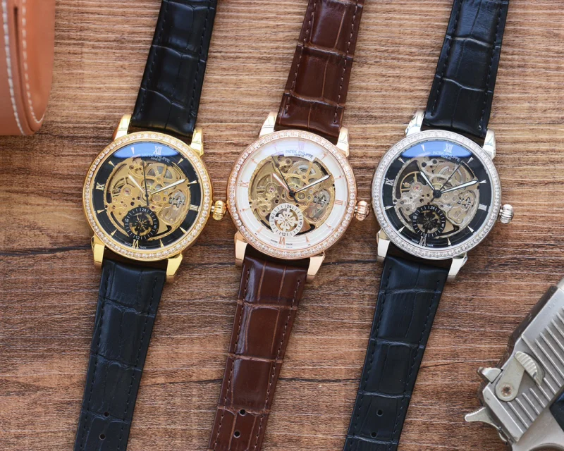 最新のパテックフィリップコピー時計 スケルトンメンズ 560200