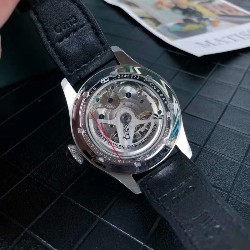 高品質IWC ダブル フライング トゥールビヨンムーンフェイズ時計 IW562500[7]