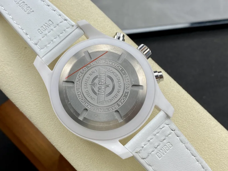 高品質時計IWC パイロット セラミック ホワイト クロノグラフ スペシャル エディション 170482[6]