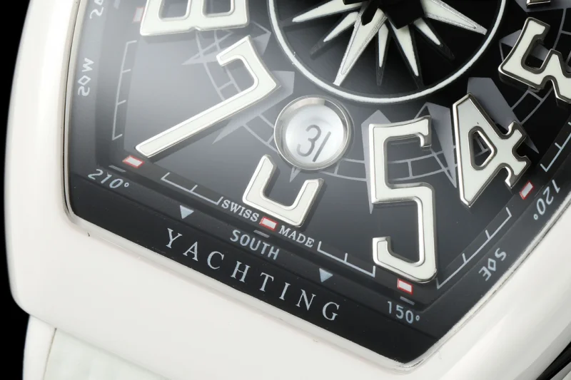 新品フランクミュラー時計コピー V45 ヨットセラミックモデル 169597[5]