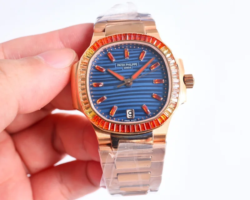 パテックフィリップ高級女性ノーチラス ジュエリースーパーコピー時計 521-3600-4