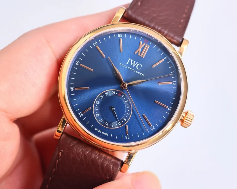 IWC日本有名のポートフィノシリーズ ポインターカレンダー機能時計 IW359201[4]