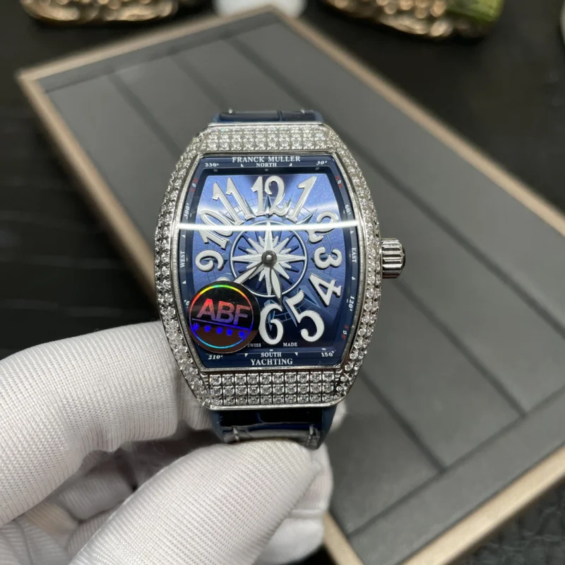 フランクミュラーコピーの腕時計通販幻想的でカラフルなヴァンガード レディ V32 シリーズ 162296[3]