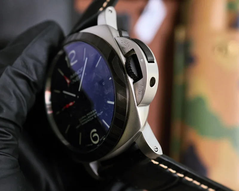 激安時計コピー新作パネライ カーブ コーティング ガラス カモフラージュ PM40008[3]