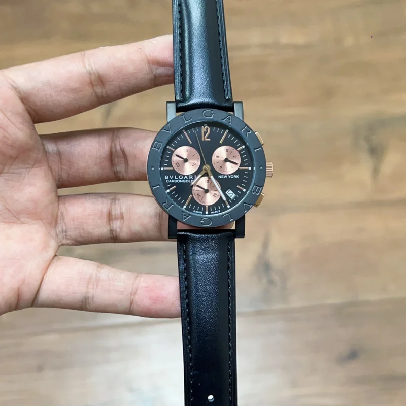 ブルガリカーボン男性ゴールド 125 周年記念コピーの時計販売 bv9650004[6]