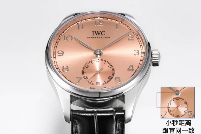 IWC ポルトガル製自動巻き小型 3 針シリーズ高品質コピー時計 1500IWC[3]