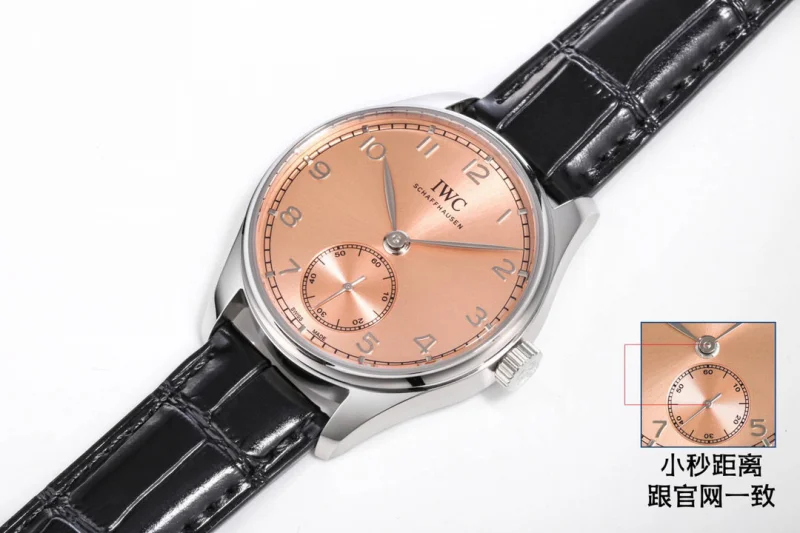IWC ポルトガル製自動巻き小型 3 針シリーズ高品質コピー時計 1500IWC[4]