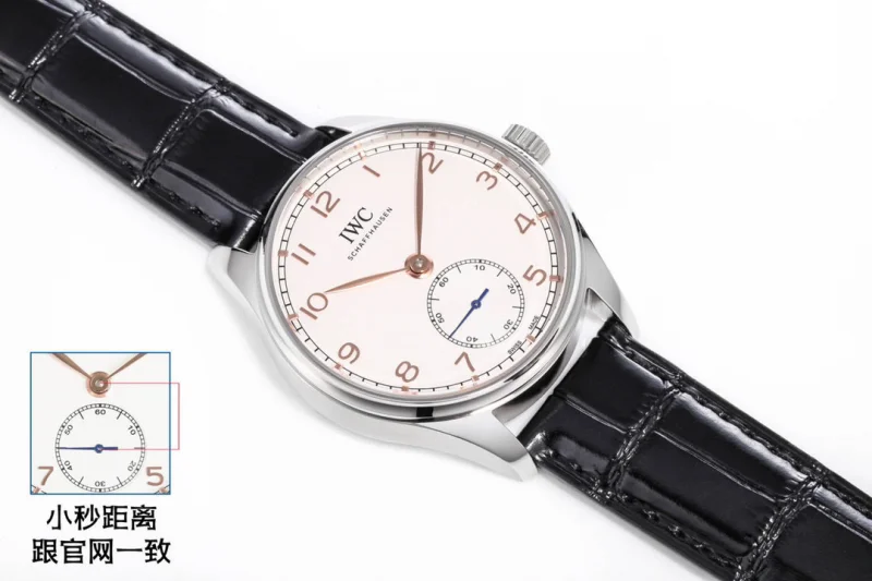 IWC時計n級 ポルトガル製自動巻き小型 3 針シリーズ 1502IWC[5]