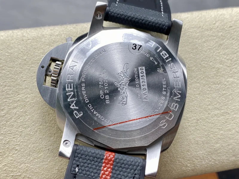 パネライ人気新作 ラバーソールとキャンバスストラップの時計 PAM1565[6]