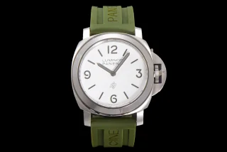 n級パネライ グリーン ラバーバンド高級時計 PAM1087