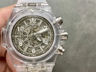 ウブロ最高傑作スーパーコピービッグバンシリーズ完全透明時計 411.JX.4802.hb