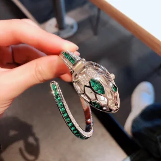 ブランドブルガリの最新女性スネークブレスレット激安時計 BV008-1