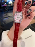 高級フランクミュラーコピー 多色樽型女性クォーツ時計 M215340 (5)