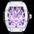 最新款ウブロ ソウル ジアチェン イヤー オブ ドラゴン チタニウム時計 HB26589 (6)