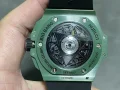 ウブロの最新作ビッグバン サンブルー タトゥー第二世代セラミック時計 171160 (7)