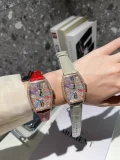 フランクミュラーバレル形状女性石英スーパーコピー通販時計 M68910 (5)