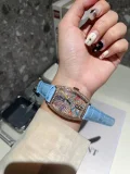 フランクミュラーバレル形状女性石英スーパーコピー通販時計 M68910 (7)