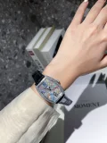 人気ブランド新作フランクミュラーバレル形状女性石英時計 M68911 (3)