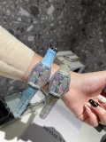 人気ブランド新作フランクミュラーバレル形状女性石英時計 M68911 (6)