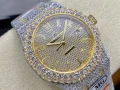 2024最完璧オーデマピゲ ロイヤル オーク ダイヤモンドいっぱい 15400スター時計n級 AP52003 (2)