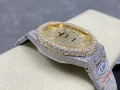 2024最完璧オーデマピゲ ロイヤル オーク ダイヤモンドいっぱい 15400スター時計n級 AP52003 (6)