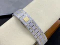 2024最完璧オーデマピゲ ロイヤル オーク ダイヤモンドいっぱい 15400スター時計n級 AP52003 (9)