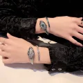 ブルガリの最新女性スネークブレスレットコピー時計n級 BV008 (3)