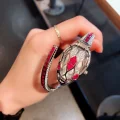 ブランドブルガリの最新女性スネークブレスレット激安時計 BV008-1 (3)