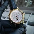 パテックフィリップスーパーコピーN級品両面ムーブメント刻印メンズ腕時計 4825001 (1)