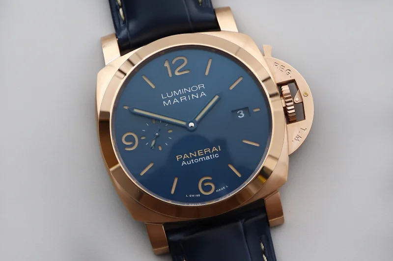 新款パネライのブルースチール針コピー最完璧時計 PAM1114[1]