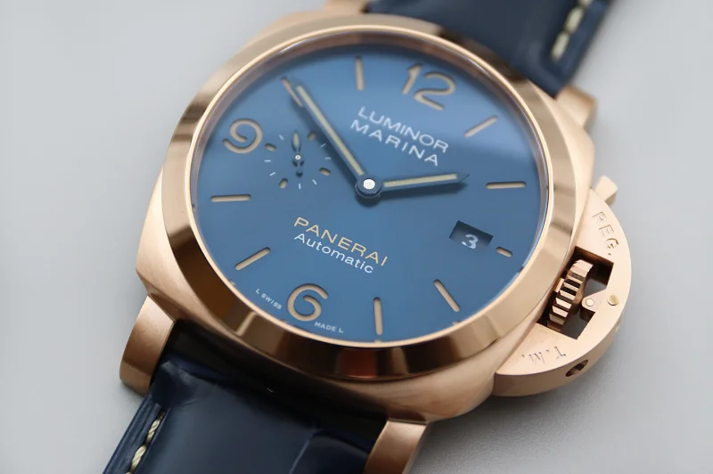 新款パネライのブルースチール針コピー最完璧時計 PAM1114[2]